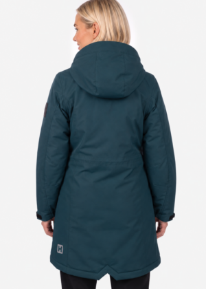 Huppa naiste sügis-talvine parka Janelle 160gr soojustusega petrool-UUDIS - Image 5