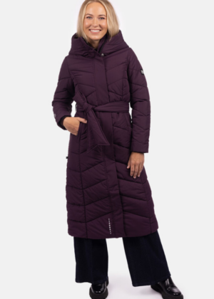 HUPPA sügis-talvine naiste mantel Astrid tumelilla(160gr soojustusega)-UUDIS-NB!M ja XL tarne hetkel kuni nädal - Image 1
