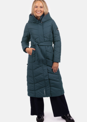HUPPA sügis-talvine naiste mantel Astrid petroolroheline(160gr soojustusega)-UUDIS - Image 1