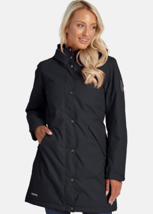 Huppa naiste sügis-talvine parka Janelle 160gr soojustusega must-UUDIS - Image 1