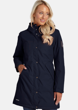 Huppa naiste sügis-talvine parka Janelle 160gr soojustusega tumesinine-UUDIS - Image 1
