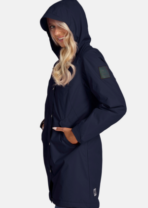Huppa naiste sügis-talvine parka Janelle 160gr soojustusega tumesinine-UUDIS - Image 2