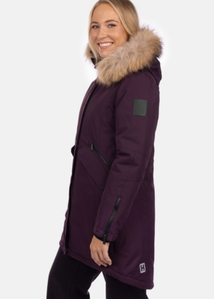 Huppa naiste talveparka Vivian 1 tumelilla NATURAALKARVAGA 200 gr soojustusega-UUDIS-TARNE kuni 7 tööpäeva - Image 2
